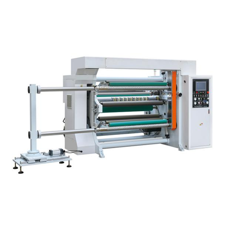 Golden Macufacturer 1300 Largeur à grande vitesse Papier adhésif PVC PP Film Cold Foil Vertical Slitter Rewind Machine 