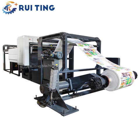 Rouleau rotatif de papier imprimé au format A4 de largeur 1700 professionnel, machine de découpe de feuilles